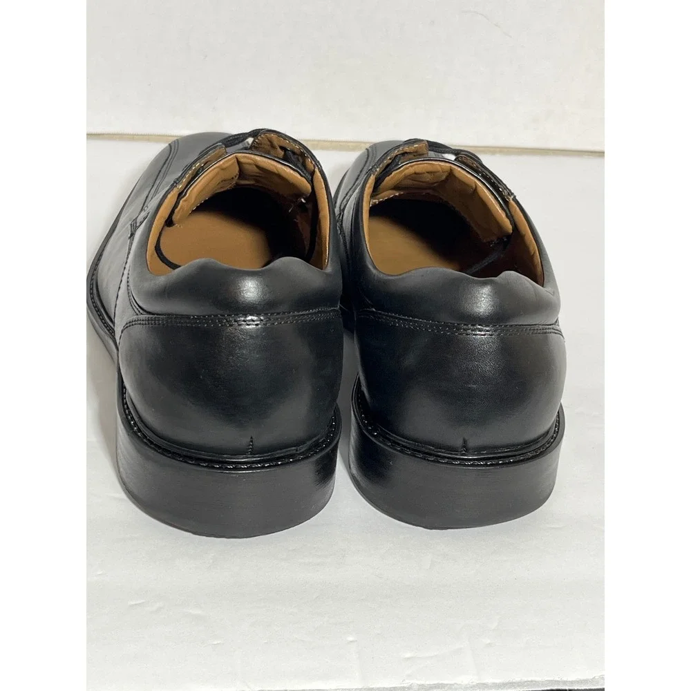 Johnston & Murphy polished black